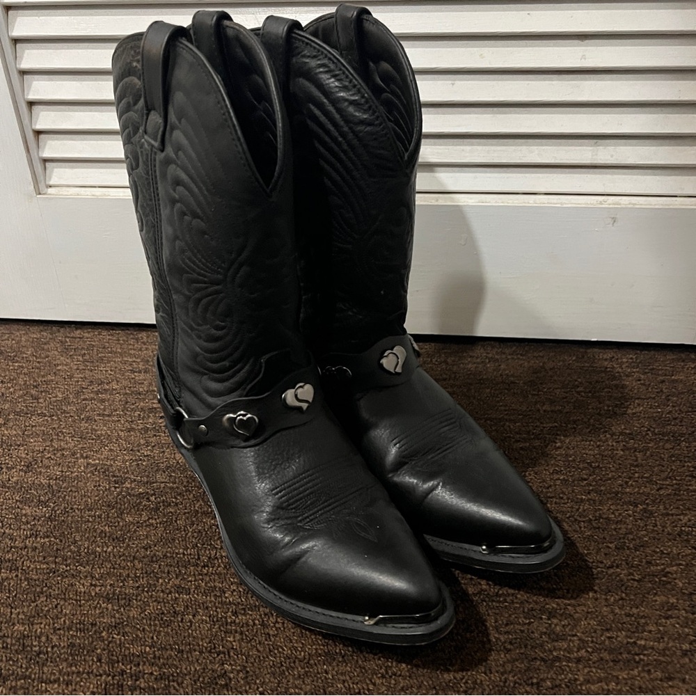 Black Western Cowboy Boots